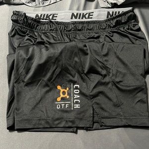 OTF Nike Coaches shorts Orangetheory